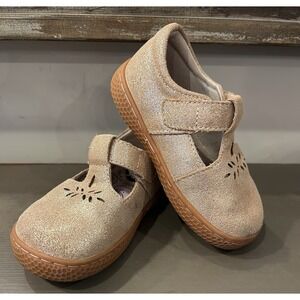 Livid And Luca Prim Classic T-Strap Mary Jane | Caramel Shimmer Size 7